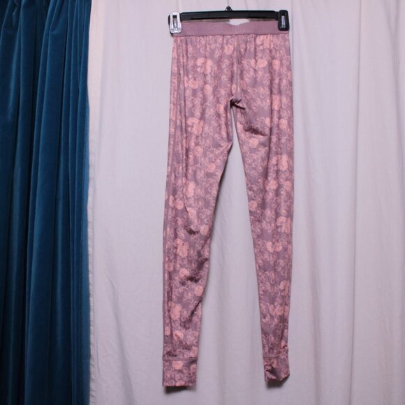 Kari Traa Pink Floral Base Layer Leggings XS - Picture 7 of 9